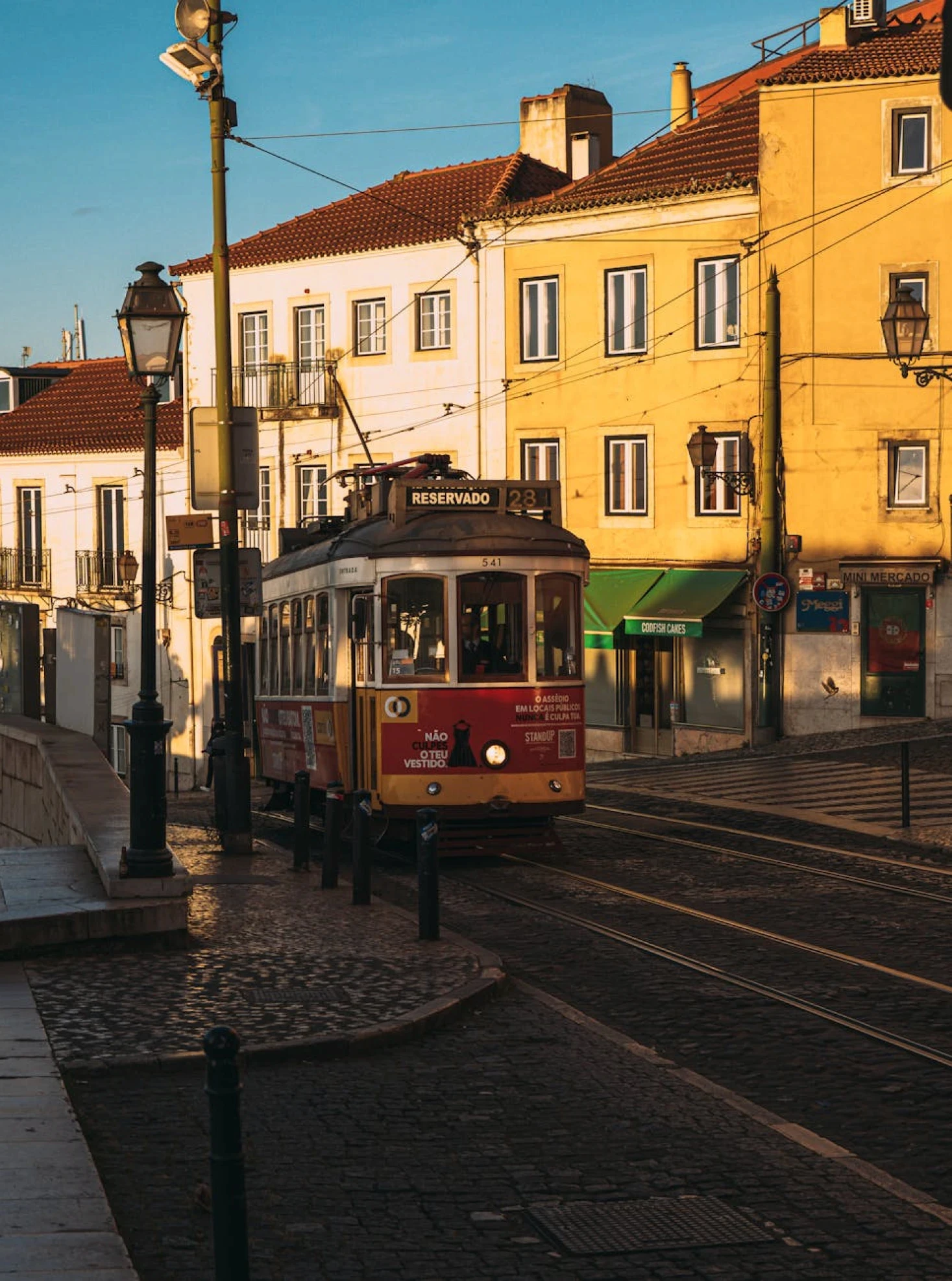 Bonde elétrico em Lisboa
