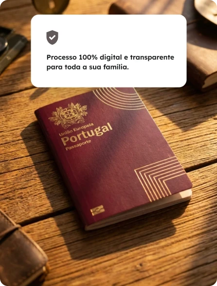 Passaporte português - Processo 100% digital e transparente para toda a sua família